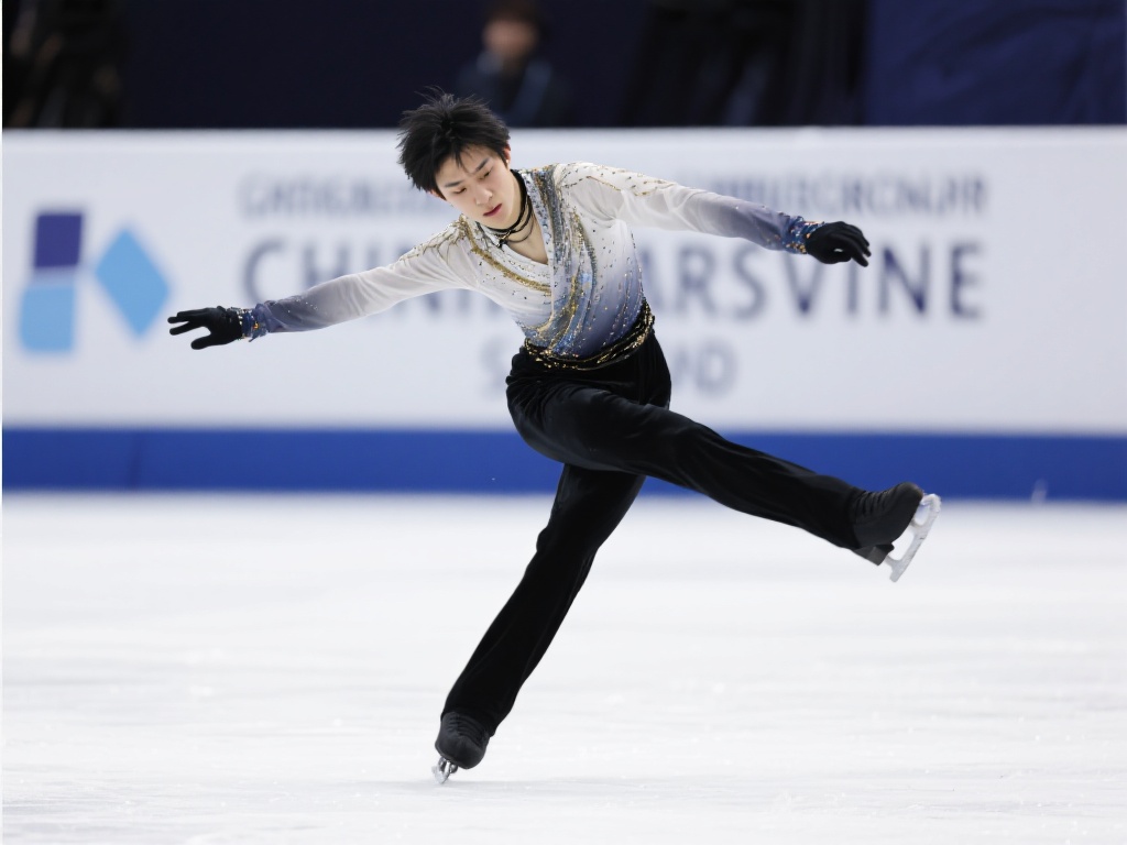 花滑世锦赛落幕 戴大卫摘冬奥门票圆梦之旅 作为中国花样滑冰的一颗新星,戴大卫长期以