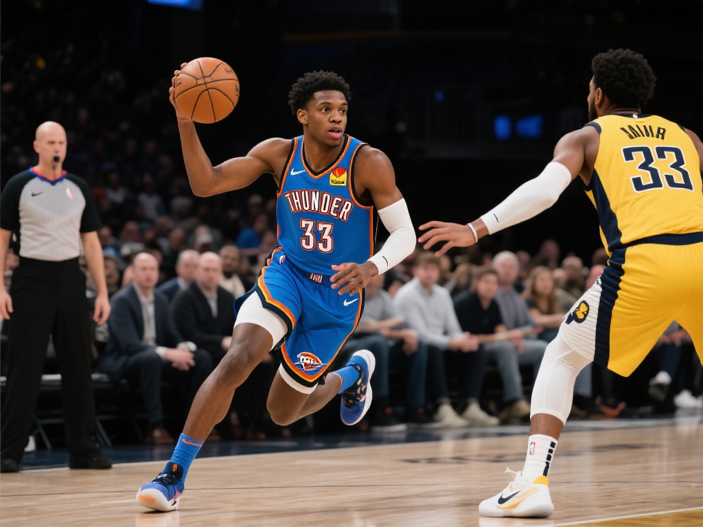 亚历山大33+7+8全面爆发,雷霆力克步行者 在雷霆和步行者的对决中,亚历山大无疑是赛